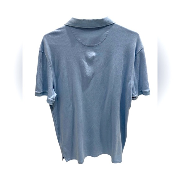 Calvin Klein Men's Blue Polo Shirt Soft Style Size Large - Picture 2 of 3